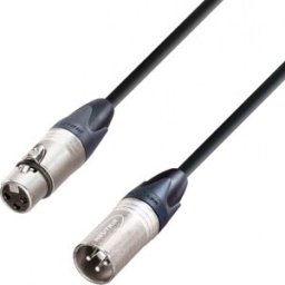 Adam Hall Cables 5 STAR MMF 2000 - Câble Micro Neutrik XLR femelle vers XLR mâle 20 m - Câbles XLR