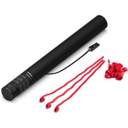 MagicFX Canon à banderoles électrique Magic FX 50 cm - Rouge - Canons serpentins électriques
