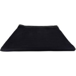 Toile de fond WENTEX Stagemolton 320 g/m² 9 m, 3 m Noir - 300 x 900 cm (L x H) - non plissée - Tissus et filets