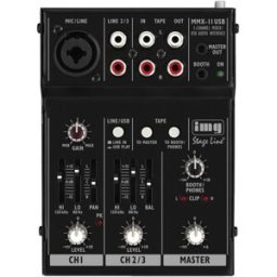 IMG STAGELINE MMX-11USB Table de mixage audio 2 canaux miniature - Tables de mixage en direct