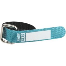 SHOWGEAR Fixation auto-agrippante 120 x 10 mm - Vert - Lot de 10 - Accessoires divers