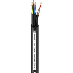 Adam Hall Cables 4 STAR HPA 325 - Câble hybride alimentation et audio 3 x 2,5 mm² et 2 x 0.22 mm² - Câbles audio, électriques et hybrides