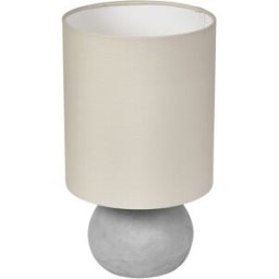LEDVANCE Decor Impact Table 1XE27 Beige et Gris - Lampes d’ambiance, de table et sur pied