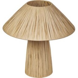 LEDVANCE Decor Bamboo Paper Hut Table 1XE27 Marron - Lampes d’ambiance, de table et sur pied
