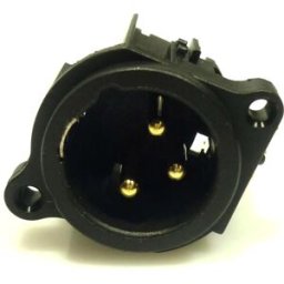 Ersatzteil Panel plug XLR (Socket) Pins gebogen - Pièces de rechange
