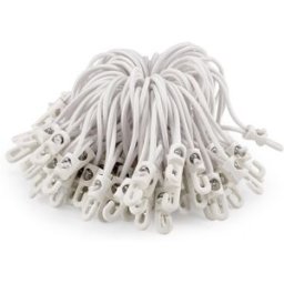 Riggatec Spannfix 4mm blanc 13cm 100 pcs. - Cordons élastiques-Spannfix