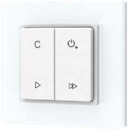 ISOLED Sys-pro Télécommande murale à bouton poussoir sur batterie, RVB ou RVB+W, 1 circuit - Accessoires divers