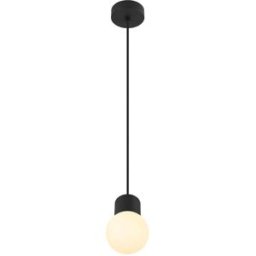 SLV VARYT, Suspension, 150 cm, E14, 6 W, noir - Lampes pendulaires