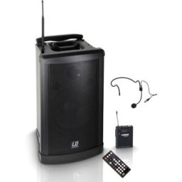 LD Systems Roadman 102 HS - Enceinte de Sono Portable active avec Micro Serre-tête - Haut-parleur actif sans fil