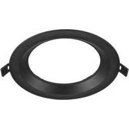 SLV DOWNLIGHT V 150, diffuseur en léger retrait noir - Encastrés de plafond