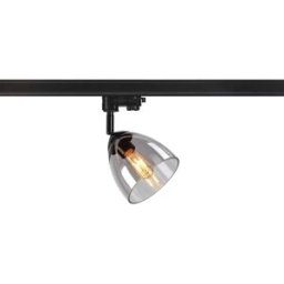 SLV PARA CONE GL GU10, spot 3 allumages, bambou / transparent - Lampes avec adaptateur triphasé 230V