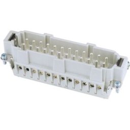 ILME Plug Insert 24-pin 16A,Screw Terminal - Fiches & embases multibroches