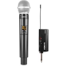 Vonyx WM55 Microphone sans fil UHF Plug-and-Play - Kits de microphones