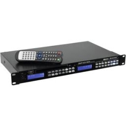 OMNITRONIC DMP-103RDS Lecteur multimédia - Lecteur simple CD/DVD et MP3