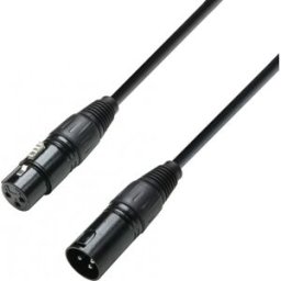 Adam Hall Cables 3 STAR DMF 0300 - Câble DMX XLR mâle vers XLR femelle 3 m - Câbles DMX, AES/EBU à 3 pôles