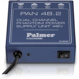 Palmer PAN 48 - Alimentation Fantôme 2 Canaux - Alimentations électrique