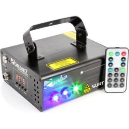 beamZ Surtur II Double Laser RG Gobo DMX IRC 3W Blue LED - Spectacles du laser