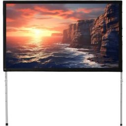 celexon Écran sur Cadre Pliant Mobil Expert 406 x 228cm, Projection Frontale - Écrans