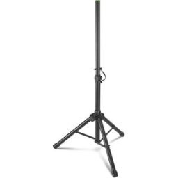 Gravity SP 5111 B - Pied court pour enceinte 35 mm, aluminium, noir - Pieds pour enceintes