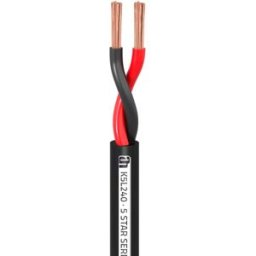 Adam Hall Cables 5 STAR L 240 - Câble de haut-parleur 2 x 4,0 mm - Câbles pour haut-parleurs