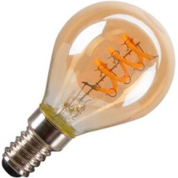 SLV LED G45, ampoule LED, doré, E14, PHASE, 2 W, 2200 K - Lampes LED socle E14