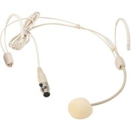 Microphone casque OMNITRONIC UHF-600, couleur chair - Casques o casques audio