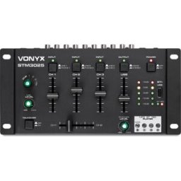 Vonyx STM3025 Mixeur 7 canaux USB/MP3/BT - Installation tables de mixage