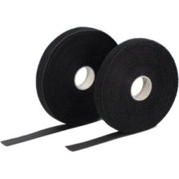 Adam Hall Hardware 5811 - Rouleaux Velcro mâle et femelle auto-adhésifs 20 mm - Accessoires construction de malles