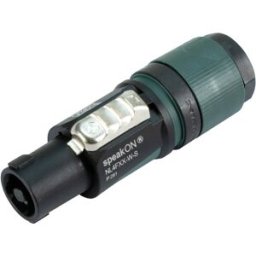 NEUTRIK Speakon cable plug 4pin NL4FXX-W-S - Connecteurs Haut-parleurs