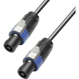 Adam Hall Cables 4 STAR S225 SS 1000 - Câble Enceintes 2 x 2,5 mm² Speaker Connecteur Enceinte - Câbles 4 pôles Neutrik speakON® et câbles pour ...