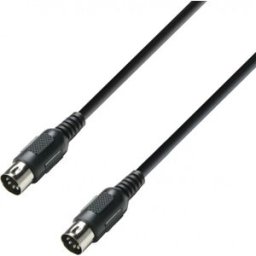 Adam Hall Cables 3 STAR MIDI 0150 GRN - Câble MIDI 1,5 m vert - Câbles Midi
