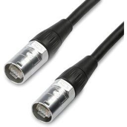 Adam Hall Cables 4 STAR CAT 6 2000 - Câble réseau Cat.6a (S/FTP) RJ45 à RJ45 20 m - Cat.6a câbles avec etherCON et boîtier
