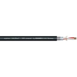 SOMMER CABLE Câble de microphone 2x0.50 100m bk SC-Primus - Câbles pour microphone