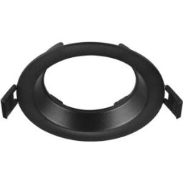 SLV DOWNLIGHT V 100, diffuseur en léger retrait noir - Encastrés de plafond