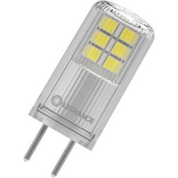 LEDVANCE LED PIN 28 320° P 2,2 W 827 transparent GY6.35 - LED lampes douille GY6,35