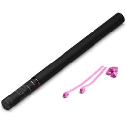 MagicFX Canon à banderoles à manivelle Magic FX PRO 80 cm - Rose - Canons serpentins manuels