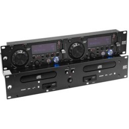 OMNITRONIC XDP-3002 Lecteur CD/MP3 double - Double lecteur CD/DVD et MP3