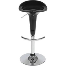 Sonstige Tabouret pivotant noir chromé - Meubles de salon d'exposition / Meubles structure alu