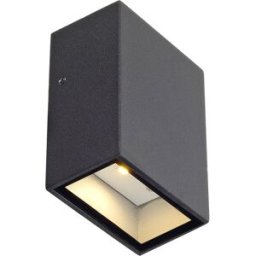 SLV QUAD, applique extérieure, anthracite, LED, 4,6W, 3000K, IP44 - Lampes sur pied, murales et de plafond (extérieur)