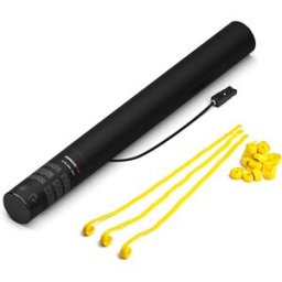 MagicFX Canon à banderoles électrique Magic FX 50 cm - Jaune - Canons serpentins électriques