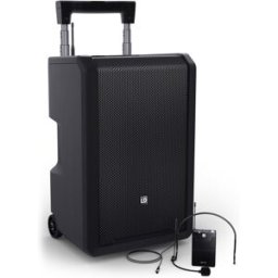 LD Systems ANNY® 10 BPH B8 - Système de sonorisation portable Bluetooth® 10" alimenté par batterie avec table de mixage et 1x - Haut-parleur act...