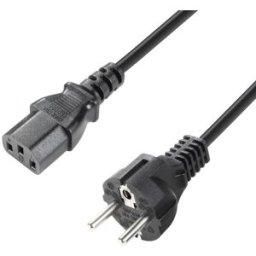 Adam Hall Cables 4 STAR PKD 0050 - Câble d'alimentation Adam Hall® IEC C13 x CEE 7/7 0,5 m - Câbles d'alimentation IEC
