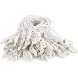 Riggatec Spannfix 4mm blanc 27cm 50 pcs. - Cordons élastiques-Spannfix