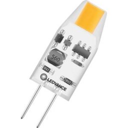 LEDVANCE LED PIN Micro 10 320° P 1W 827 Clair G4 - Lampes LED socle G4