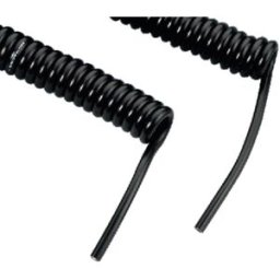 MONACOR CCX-5M Cordon micro spiralé, Ø 5 mm - Câbles pour microphones