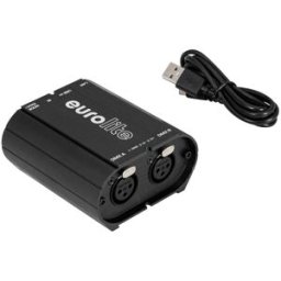 Interface EUROLITE USB/LAN-DMX 2x512ch - Logiciels et matériels DMX