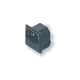 Ersatzteil IEC plug build in with fuse holder 10A plugged - Pièces de rechange