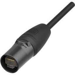 Boîtier de câble NEUTRIK Ethercon B Top, noir - Connecteurs RJ45 Ethercon