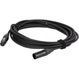 Câble DAP-Audio FLN85 Quad DMX & AES/EBU Neutrik NC5-BAG série 3 m - Plaqué argent - Câbles DMX