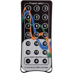 SHOWTEC Quick DMX IR Remote Télécommande optionnelle pour Rack 1024 - Accessoires pour commandes d’éclairage